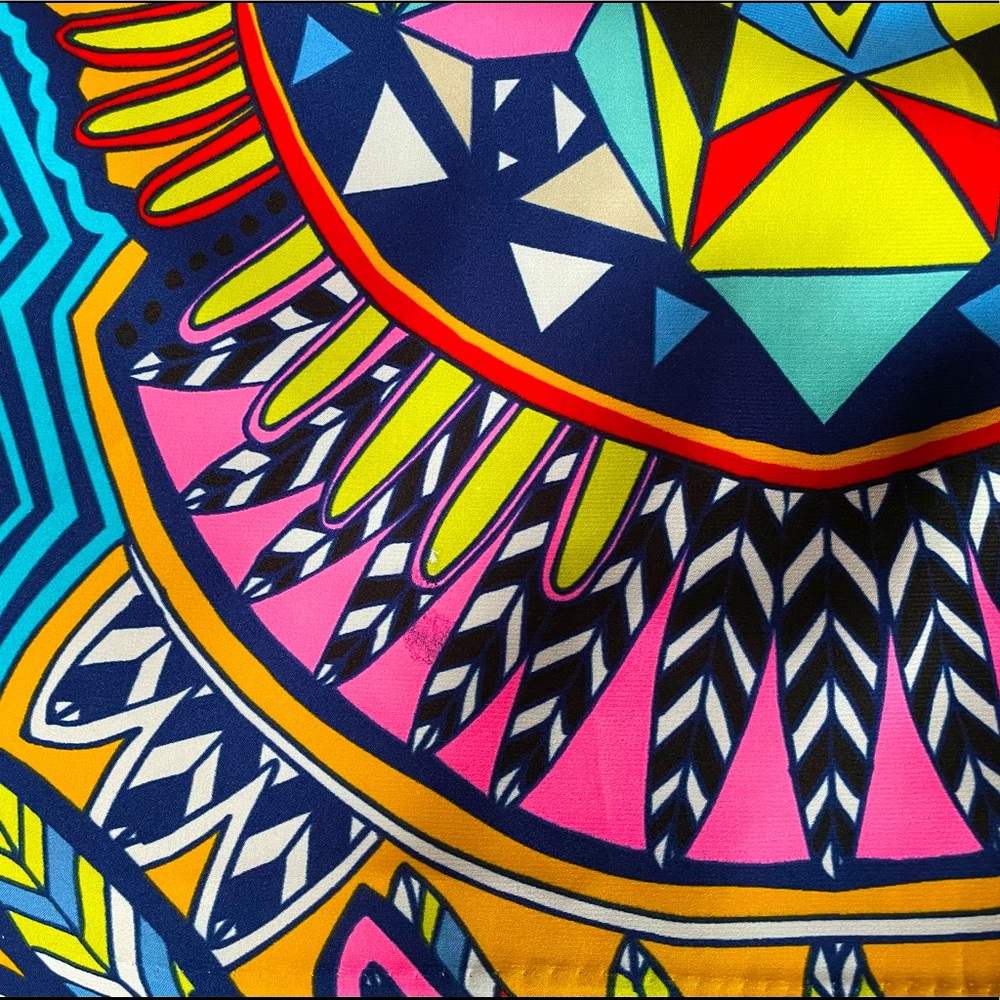 Mara Hoffman Geometric Patterned Shift Dress - image 4